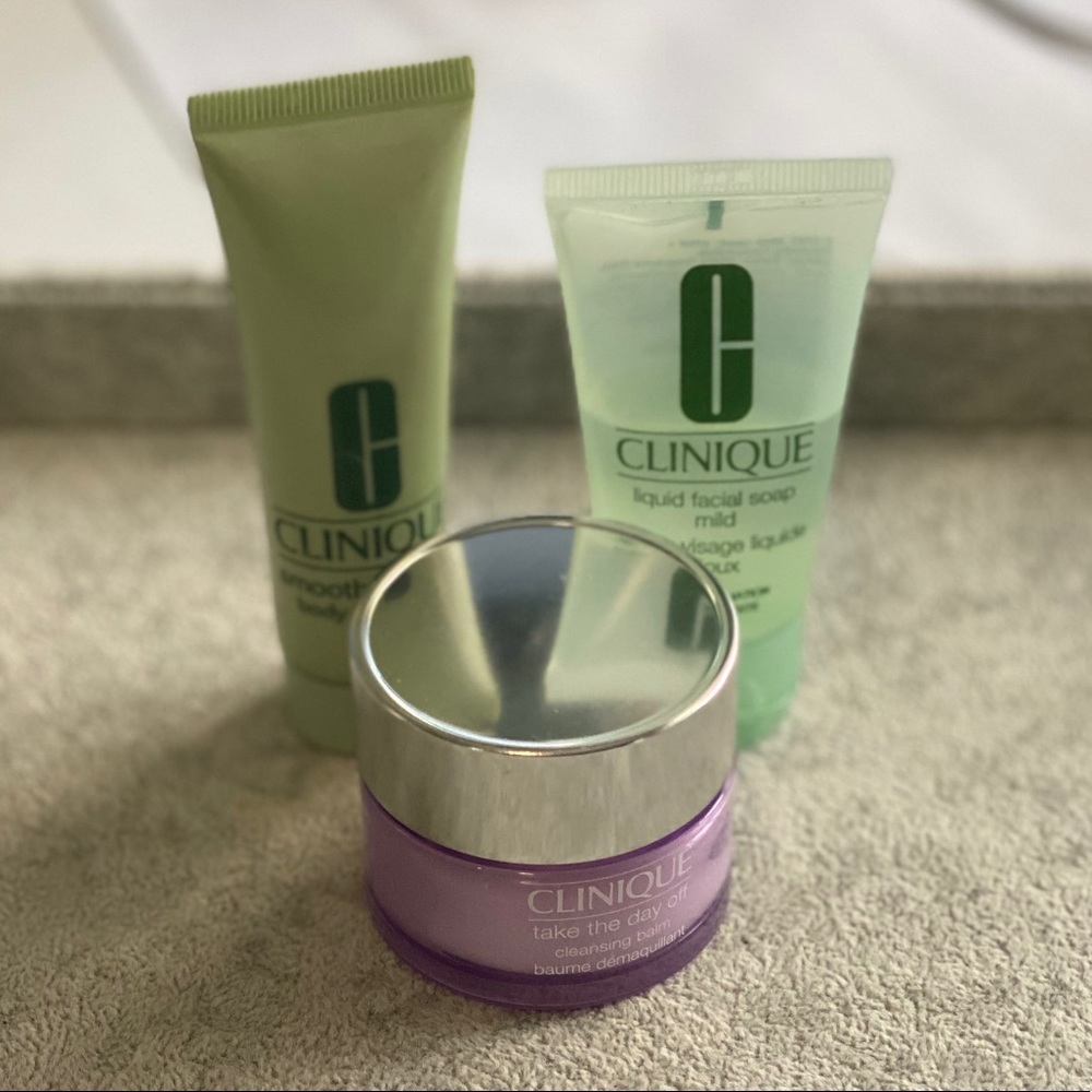 Clinique Skin Care trio